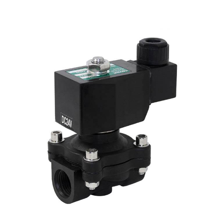 2W21-P Water Electronic Solenoid Valve – Plastic